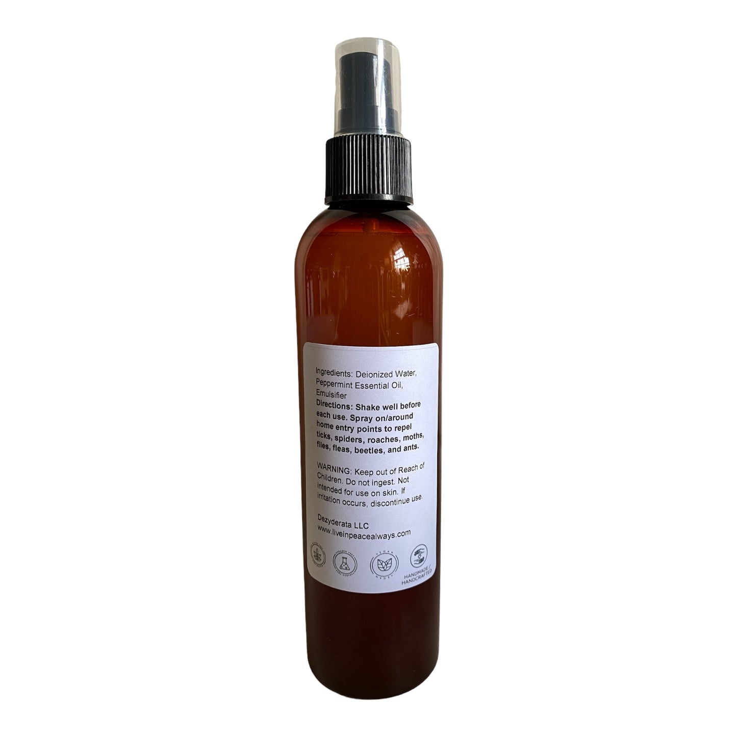Insect Repellent, Natural Pest Repellent Peppermint Spray - 8oz