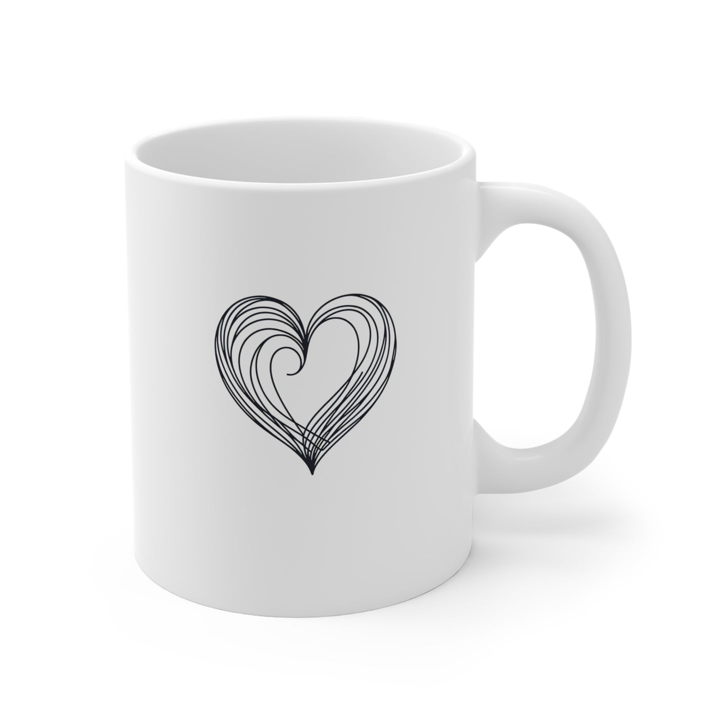 Inspirational 'Everlasting Love' Mug - 11oz Coffee Cup for Encouragement