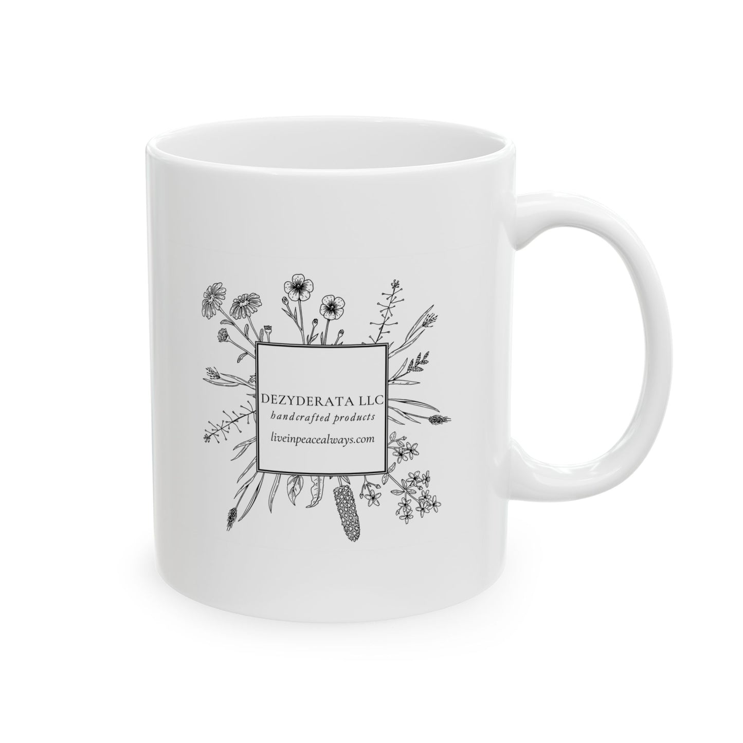 Dezyderata Ceramic Mug, (11oz, 15oz)