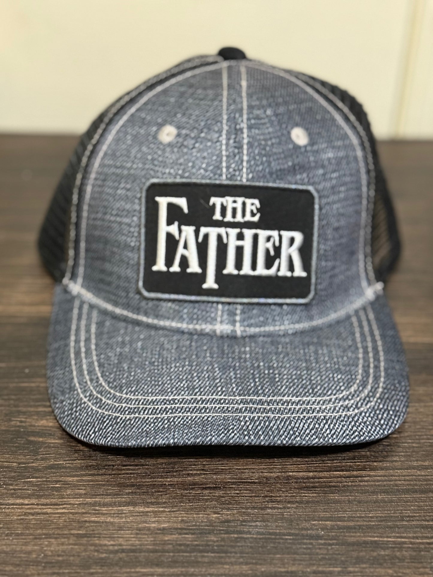 Trucker Hat with Mesh Back, Adjustable, Father’s Day Assortment-1ct