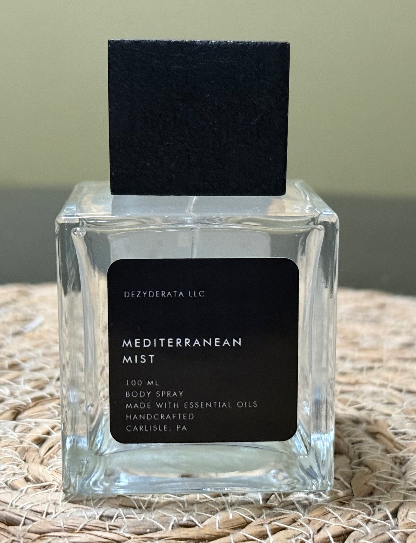 Spray corporal, hecho a mano, aceites esenciales, spray corporal para hombres, aromas variados - 8 oz