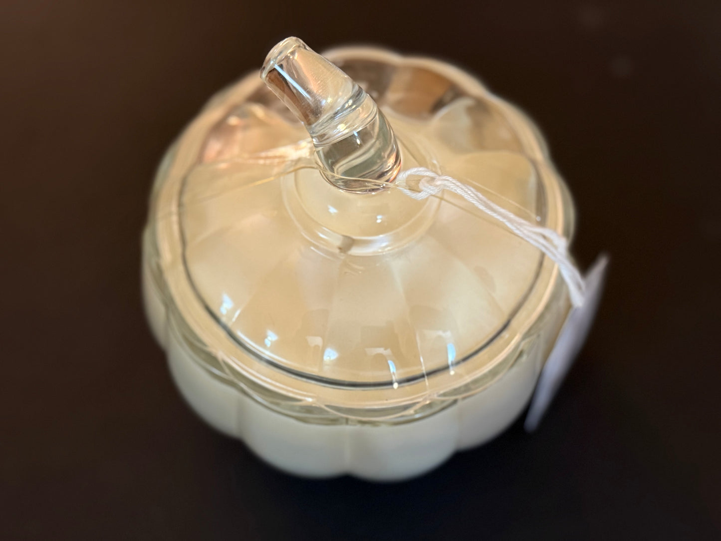 Candles, Fall Glass Pumpkin Candles - 8oz