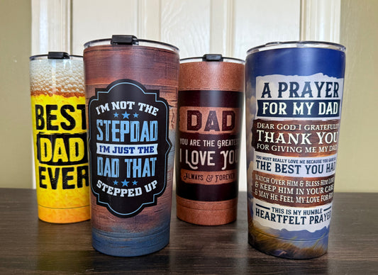 Insulated Cup with Lid 20oz, Father’s Day Assortment