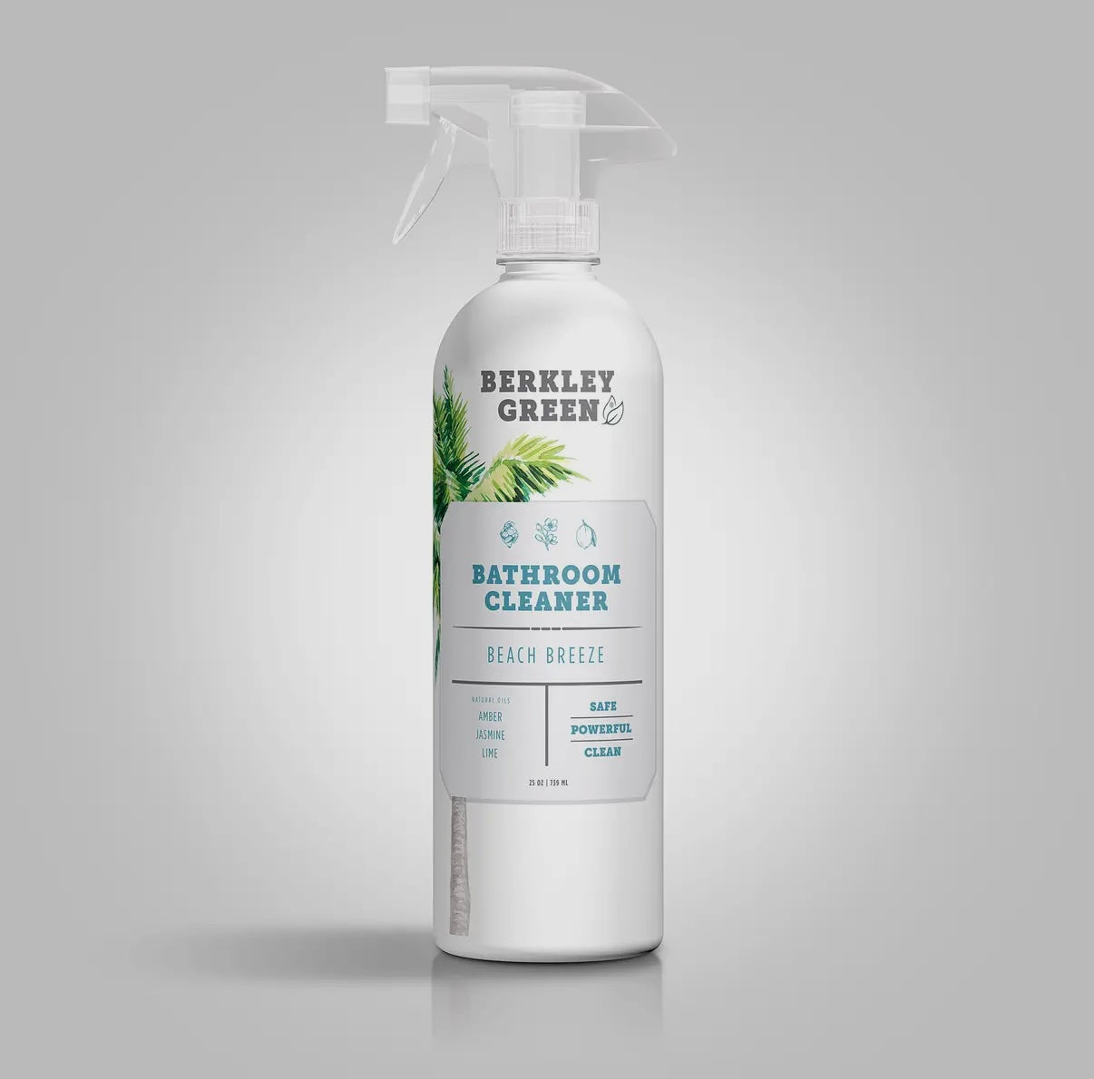 Bathroom Cleaner, Berkley Green Eco Bathroom Cleaner, Beach Breeze - 25oz
