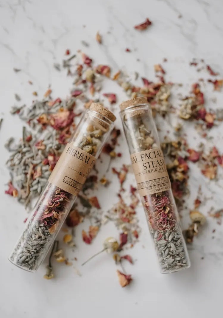 Tubos de ensayo de sales de baño a base de hierbas, elaborados con pétalos de rosa secos, 3.5 oz