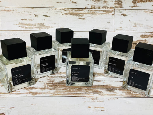 Body Spray, Handmade, Essential Oils, Men's Body Spray, Assorted Scents - 100ml