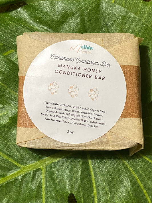 Conditioner Bar, Mellow Melanin LLC Manuka Honey Conditioner Bar 2oz