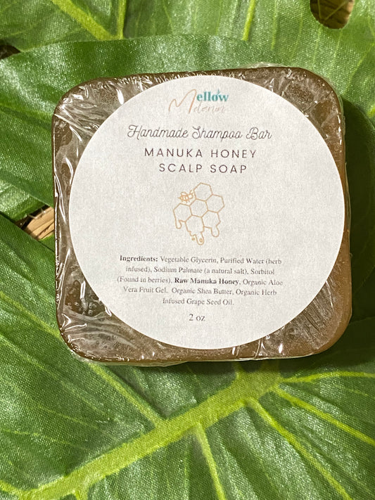Shampoo Bar, Mellow Melanin LLC Manuka Honey Shampoo Bar 2oz
