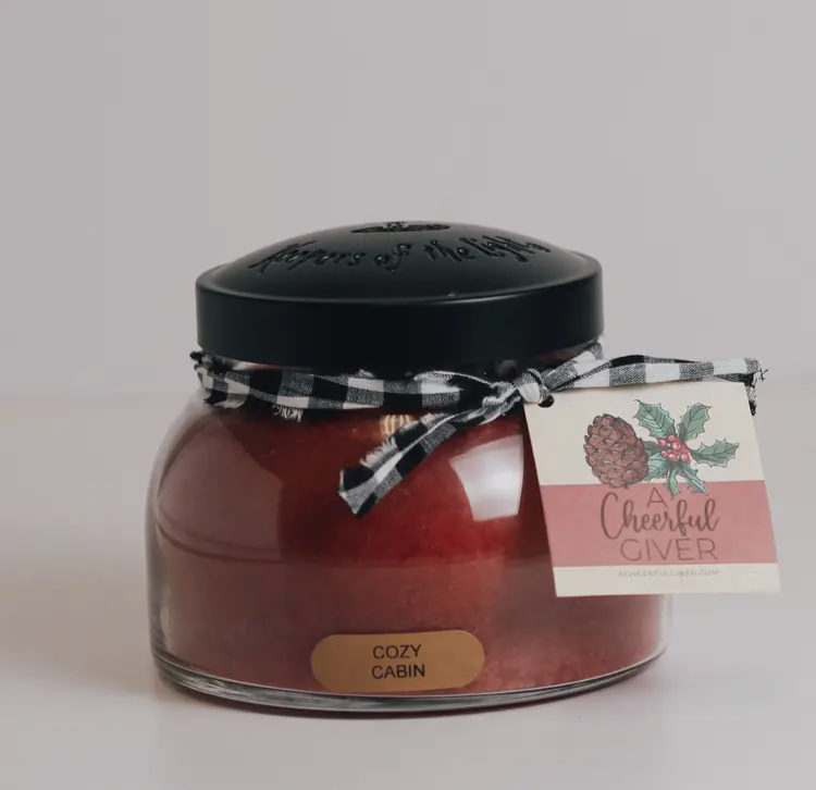 Candles, A Cheerful Giver, Kotl Mama Candle, Cozy Cabin 22oz