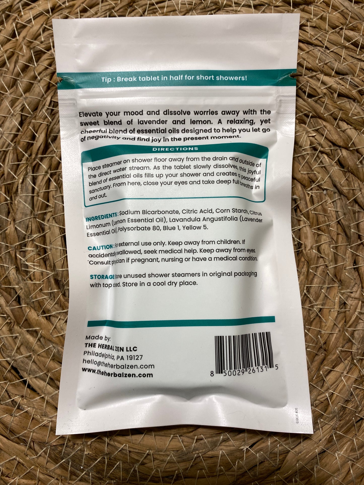 Shower Steamers, The Herbal Zen, Shower Steamers - 2ct / 1.5oz (44g)