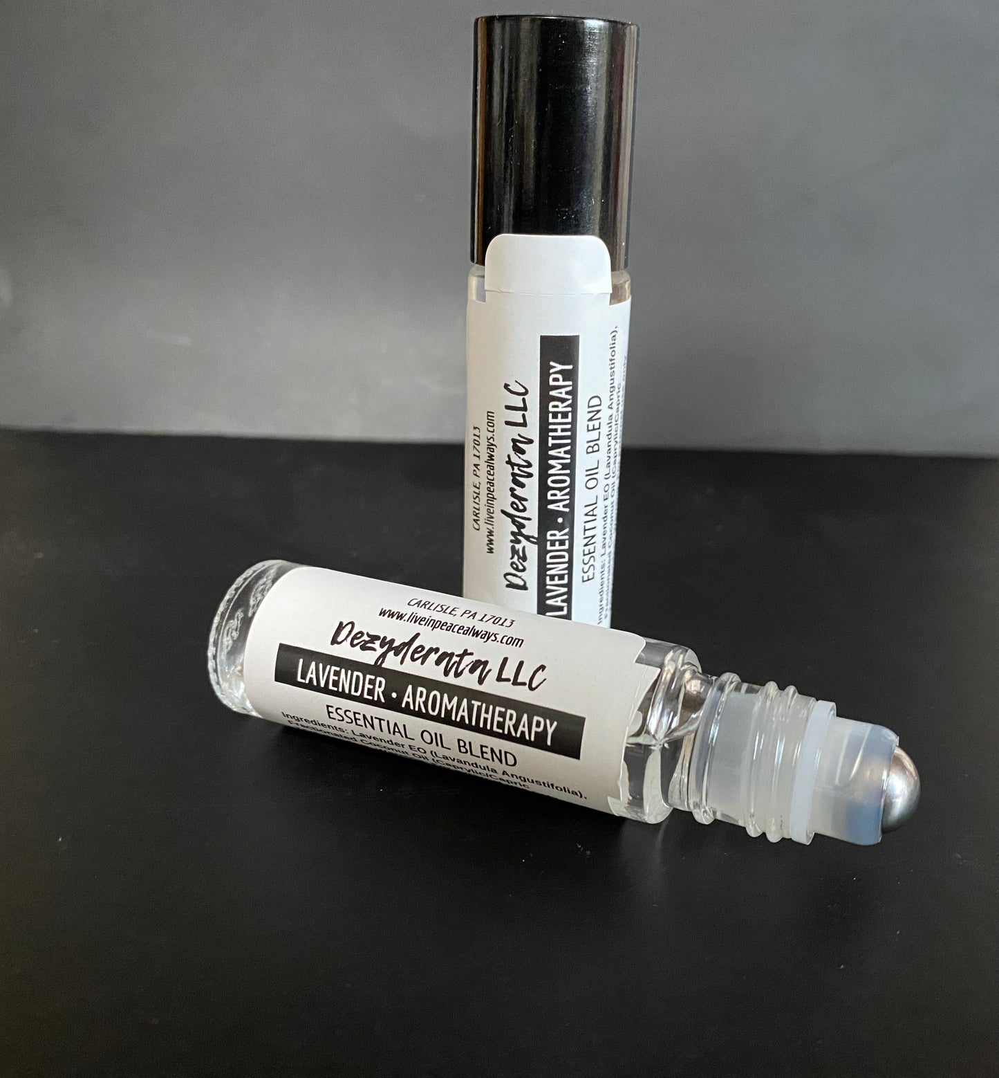 Aromaterapia, Roll-On de aceites esenciales, surtidos, 0.33 fl oz