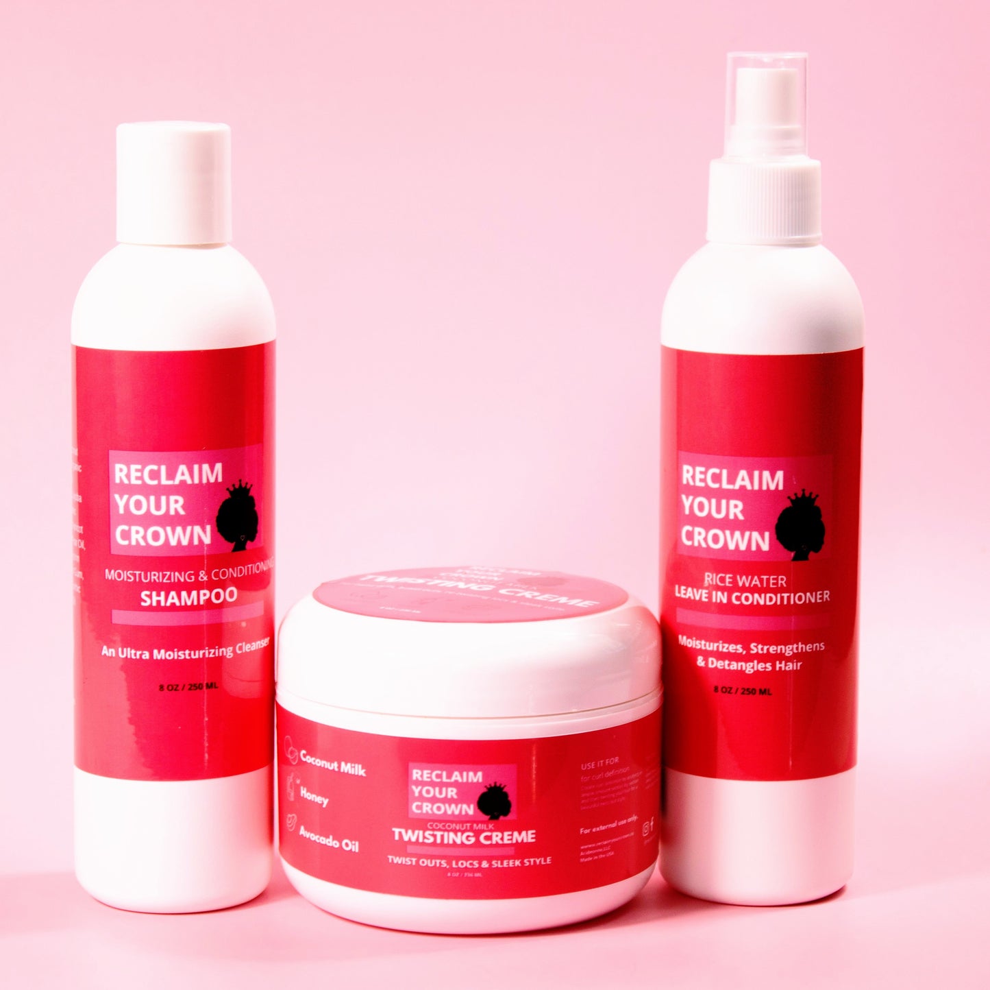 Twist N' Braid Out Bundle | Coconut Curl Cream | Curly Haircare Product Set