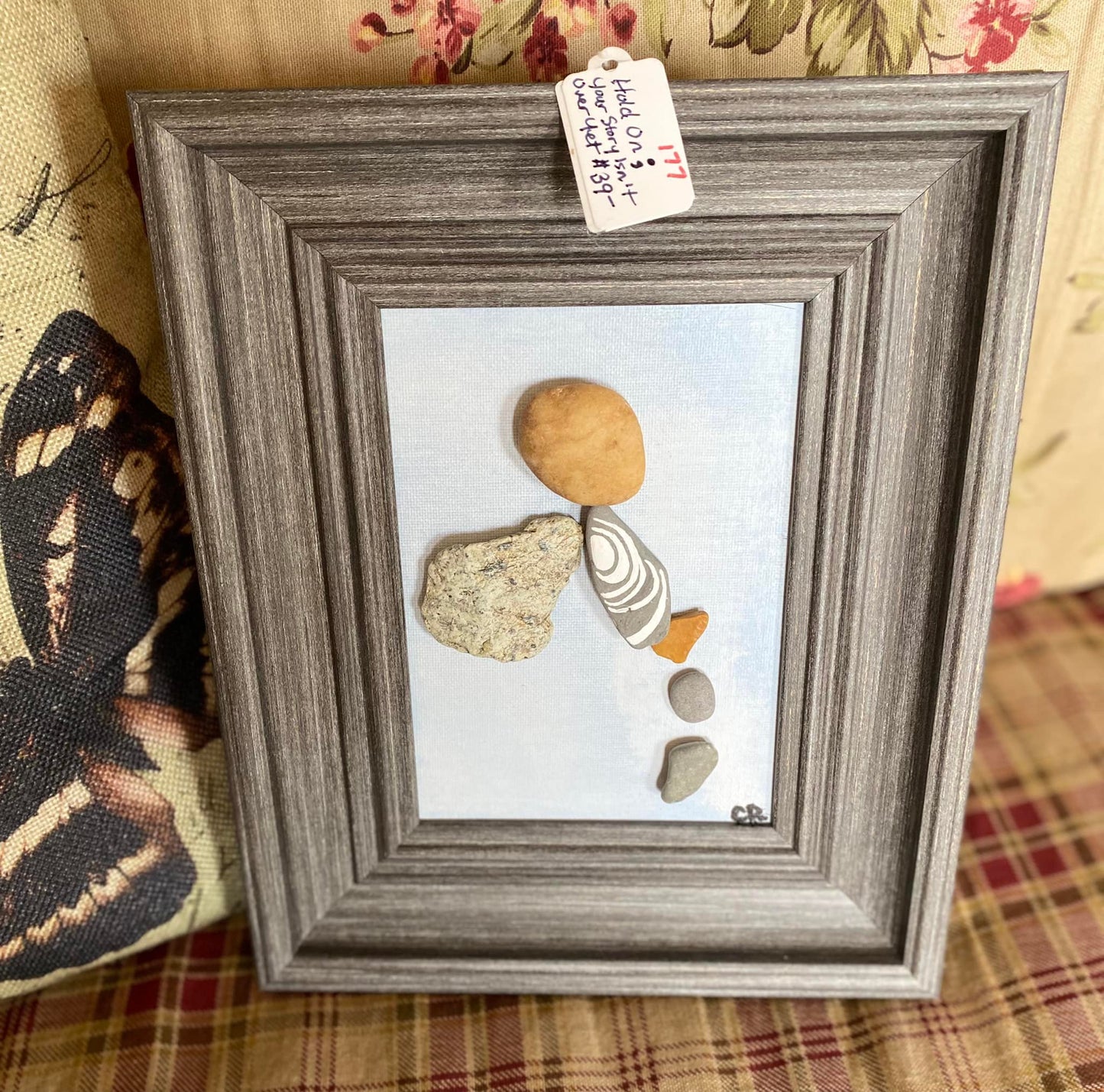 Original Art Piece - Hold On ; Your Story Isn't Over Yet by Candy Reinert