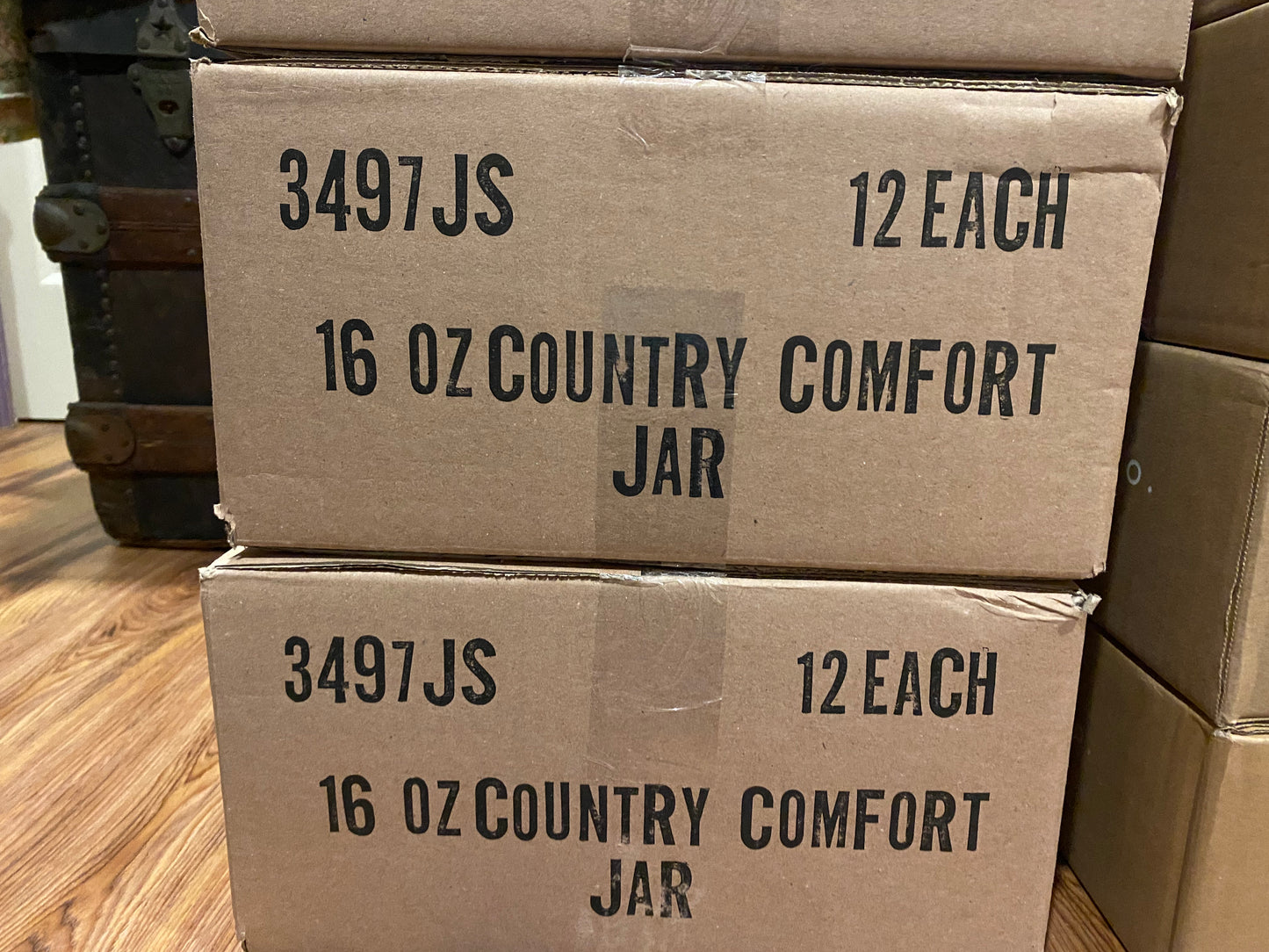 16oz Country Craft Glass Candle Vessels, Case Pack 12