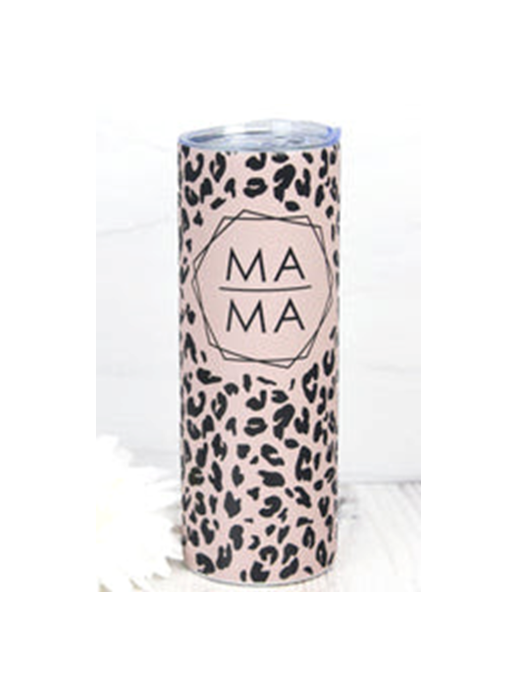Accessories, Mama Nude Leopard Skinny 20oz Tumbler - 1 ct
