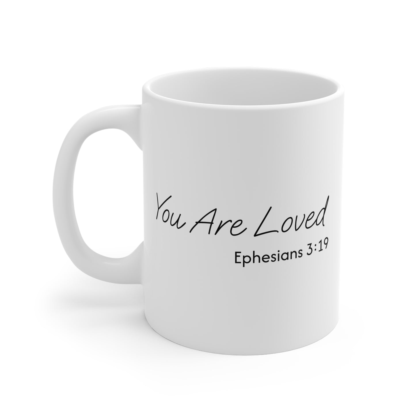 Inspirational 'You Are Loved' Mug - 11oz Coffee Cup for Encouragement