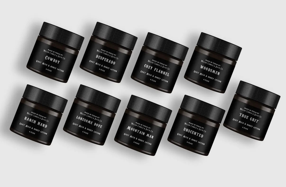 Lotion, Barn & Hive Men’s Goat Milk & Honey Lotion, Various Scents - 4 oz