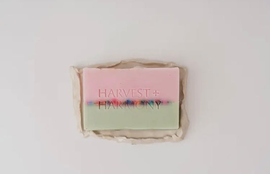 Bath Soap, Harvest + Harmony Goat Milk Soap Sprinkles on Dish - 1ct