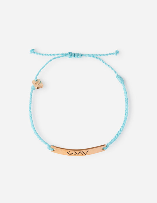 Blue Highs and Lows Bracelet