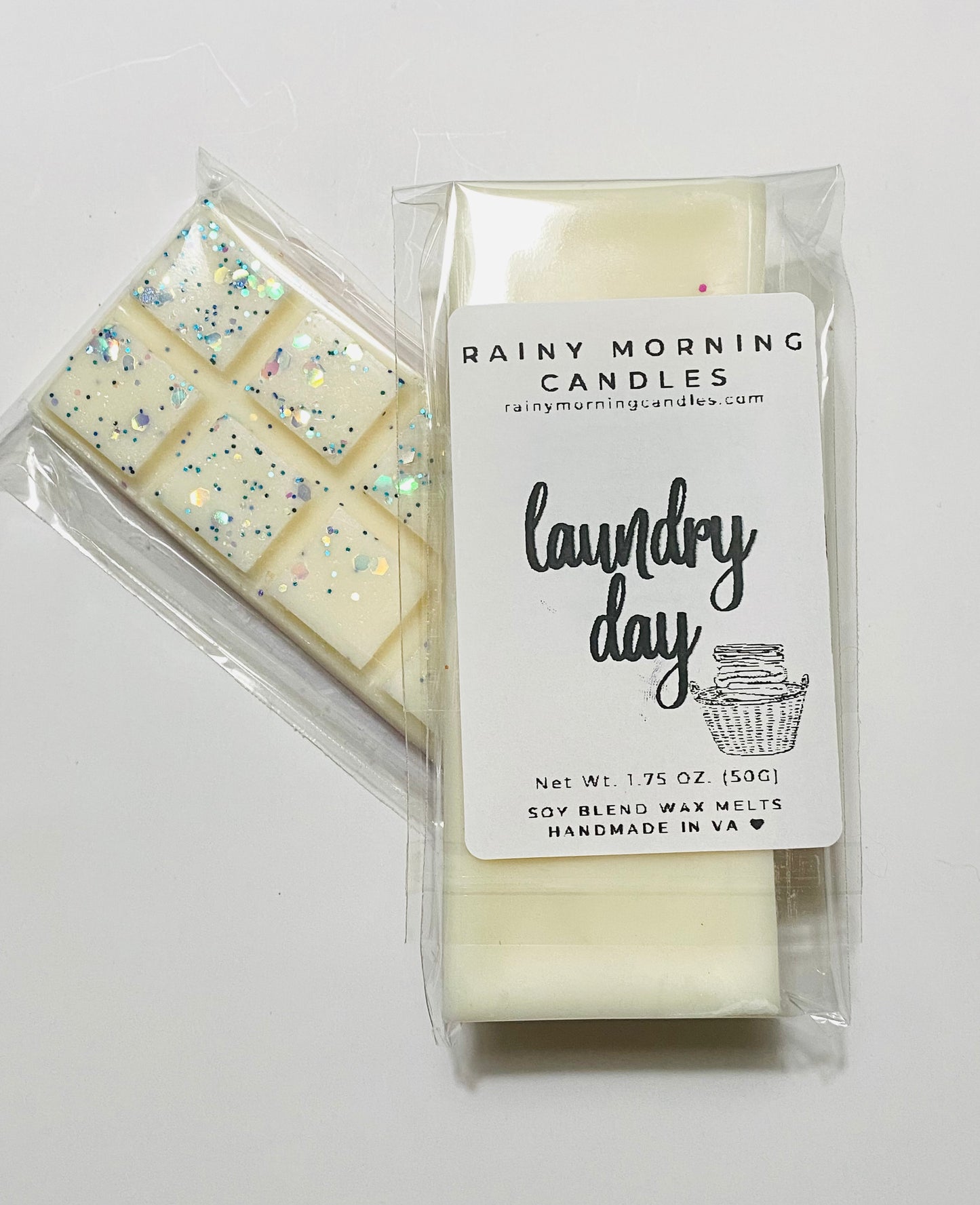 Cera derretida, velas de mañana lluviosa, barra de cera de soja para derretir, aromas variados, 1.75 oz