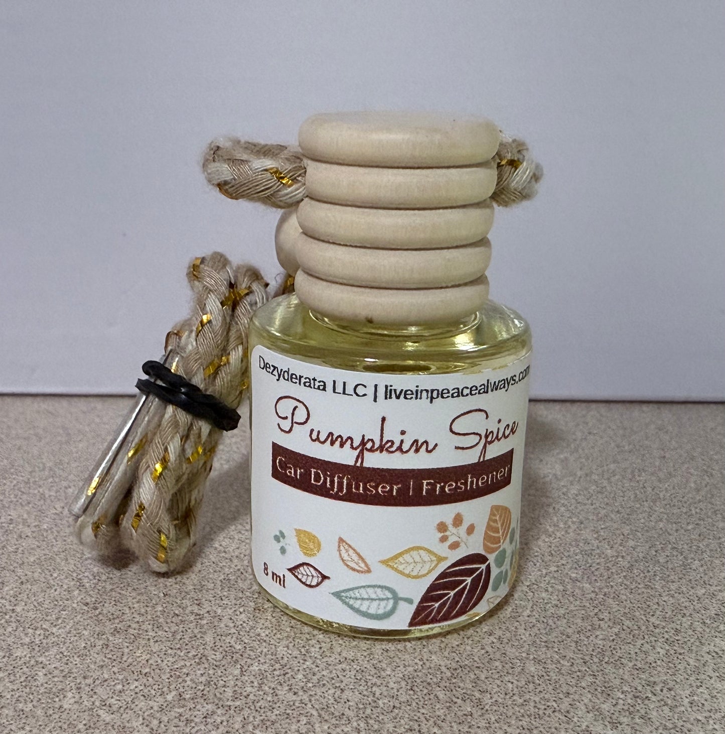 Car Freshener, Hanging Car Diffuser, Assorted Scents - 8ml