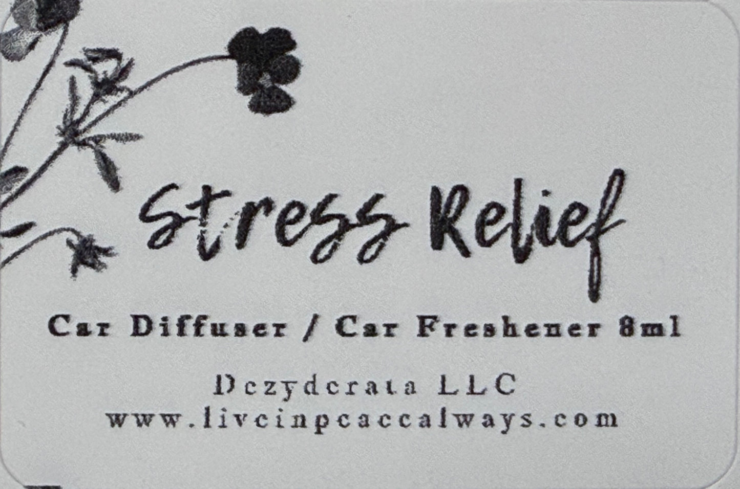 Car Freshener, Hanging Car Diffuser, Assorted Scents - 8ml