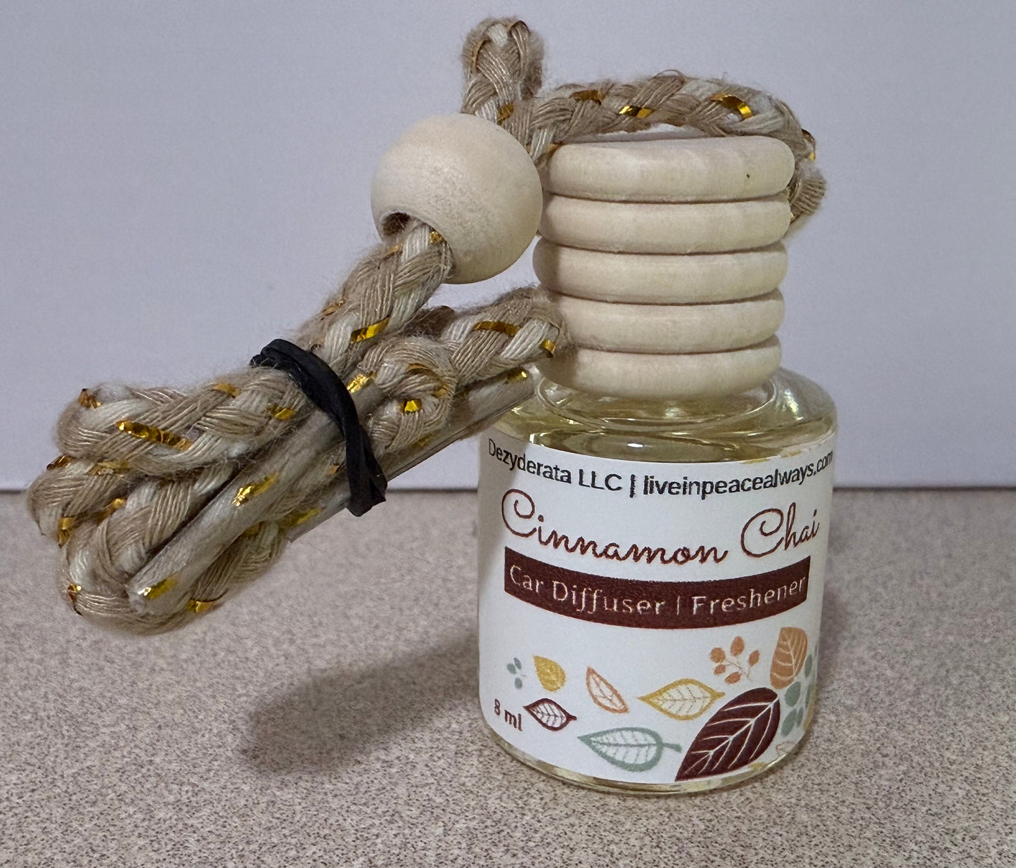 Car Freshener, Hanging Car Diffuser, Assorted Scents - 8ml