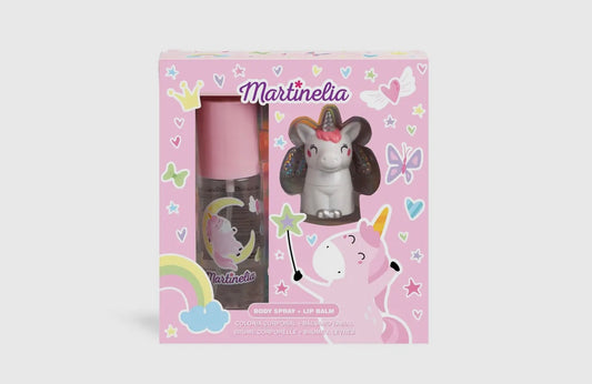 Gift Set, Martinelia Sweet Dreams Unicorn Body Spray & Lip Balm Gift Set