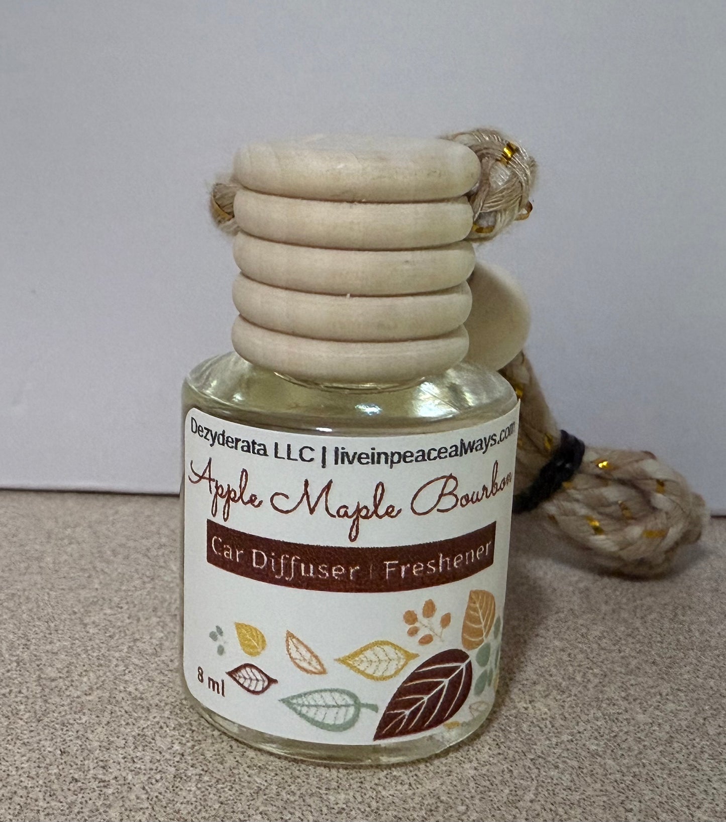 Car Freshener, Hanging Car Diffuser, Assorted Scents - 8ml