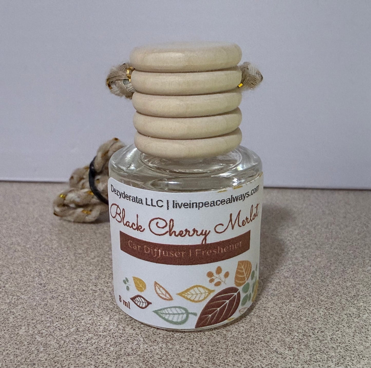Car Freshener, Hanging Car Diffuser, Assorted Scents - 8ml