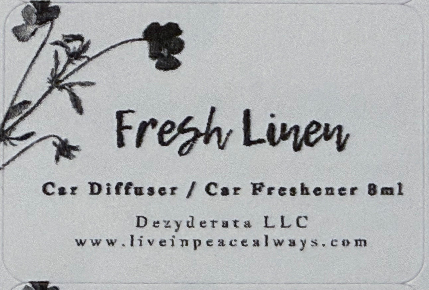 Car Freshener, Hanging Car Diffuser, Assorted Scents - 8ml