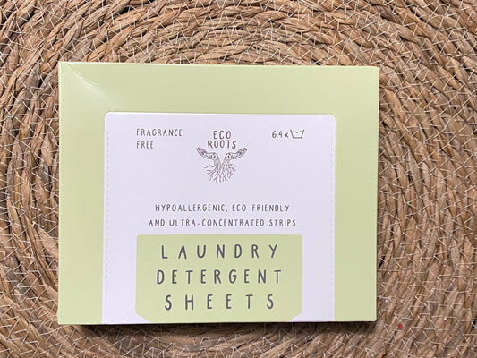 Laundry Detergent Sheets, Eco Roots Laundry Detergent Sheets -1 Box / 64 Loads