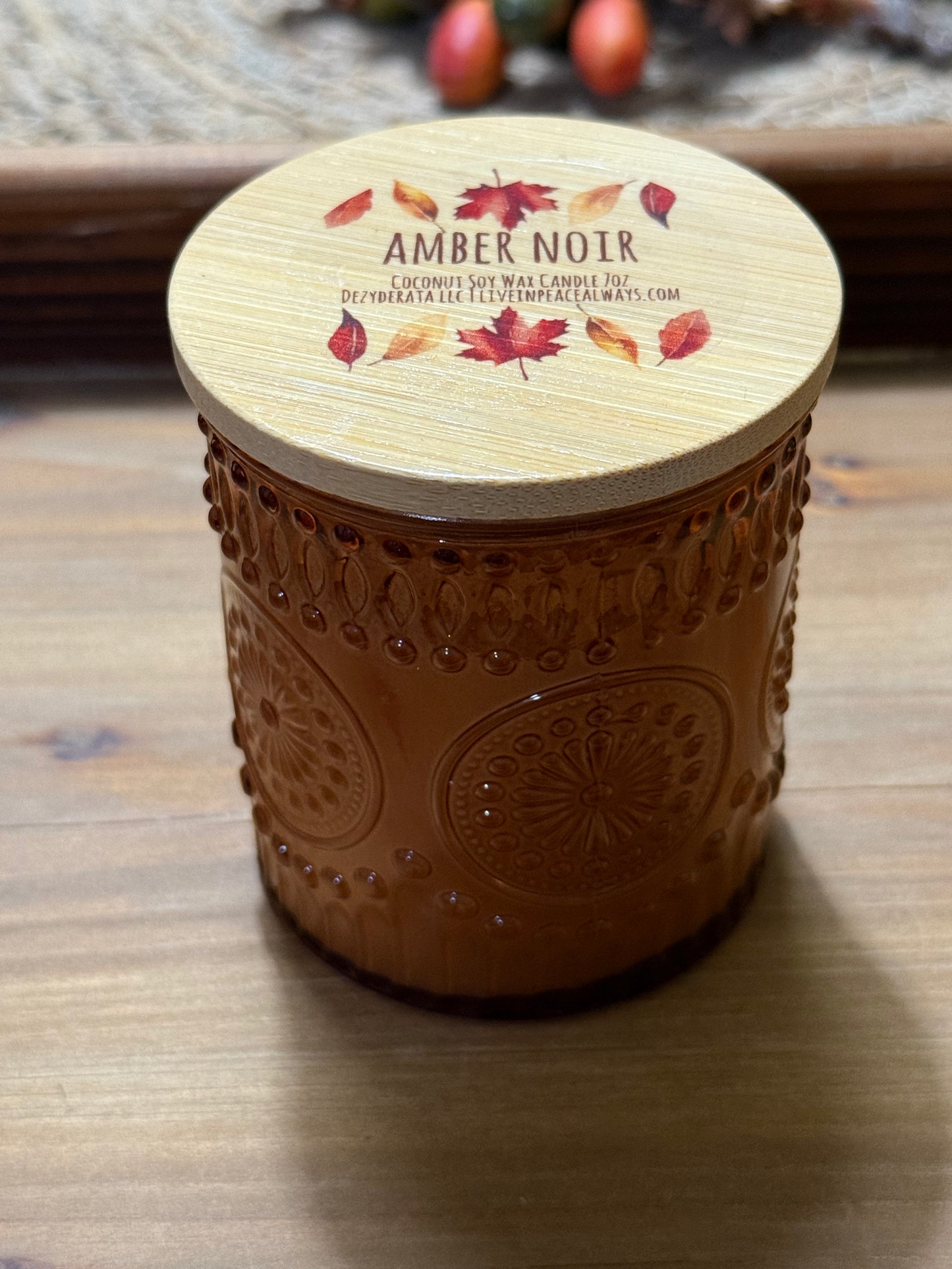 Candles, Fall Coconut Soy Wax Candles - 7oz