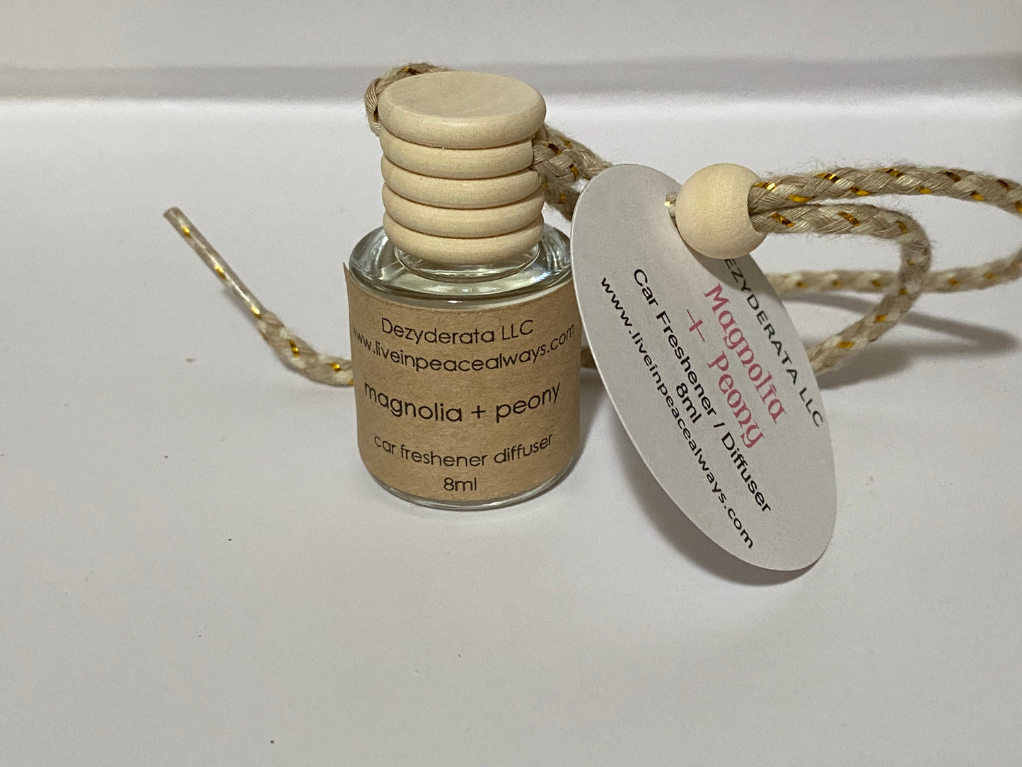 Car Freshener, Hanging Car Diffuser, Assorted Scents - 8ml