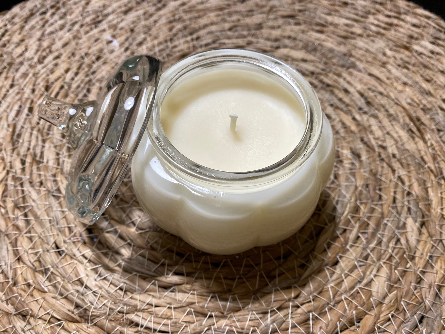 Candles, Coconut Soy Wax Pumpkin Candle - 6oz