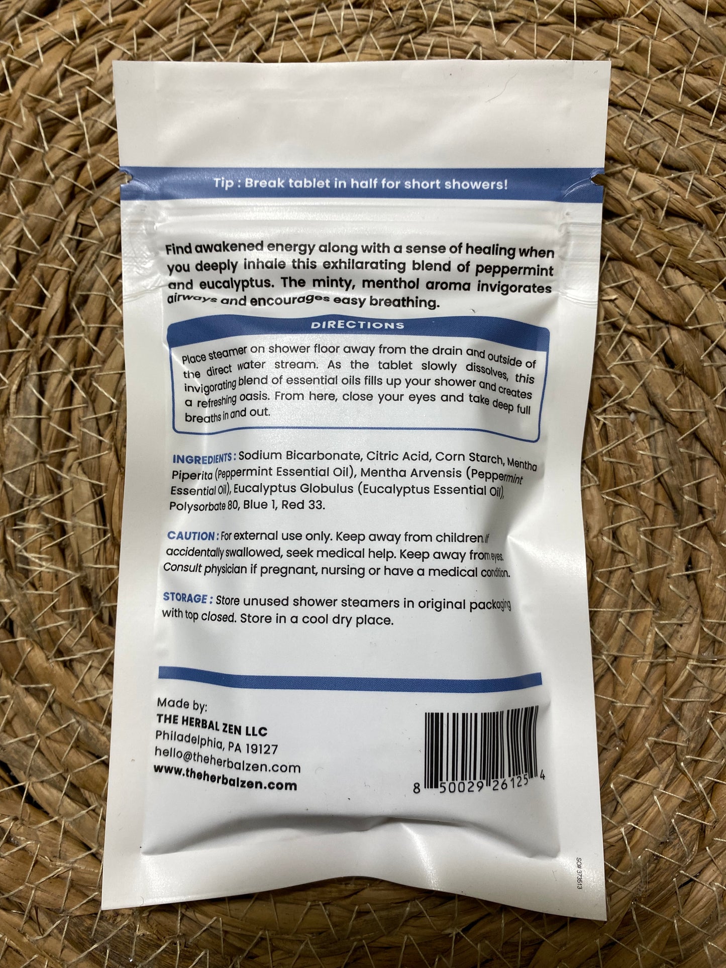 Shower Steamers, The Herbal Zen, Shower Steamers - 2ct / 1.5oz (44g)