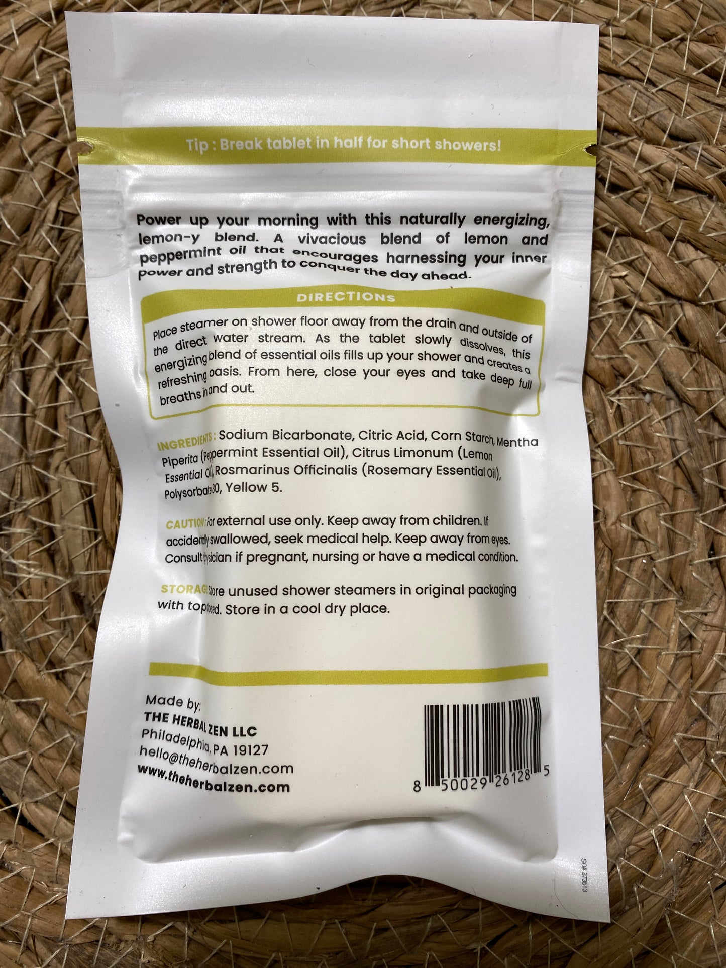 Shower Steamers, The Herbal Zen, Shower Steamers - 2ct / 1.5oz (44g)