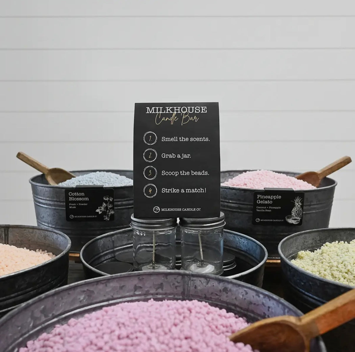 Candles, Milkhouse Candle Co. Scent Bead Candles - 5.5oz