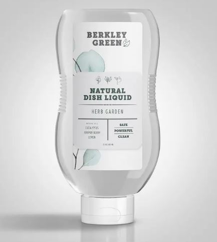 Dish Soap, Berkley Green Eco Dish Soap - 22oz