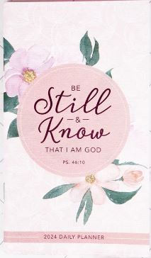 Planners, 2024 Be Still and Know Daily Planner - 1ct