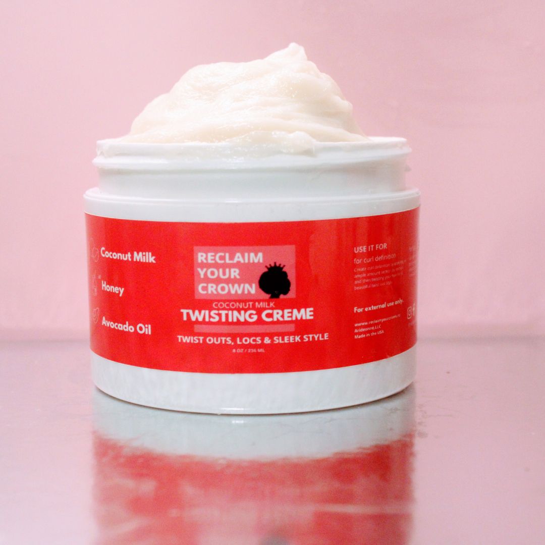 Coconut Milk Twisting Crème | Coconut Curl Cream | Natural Haircare