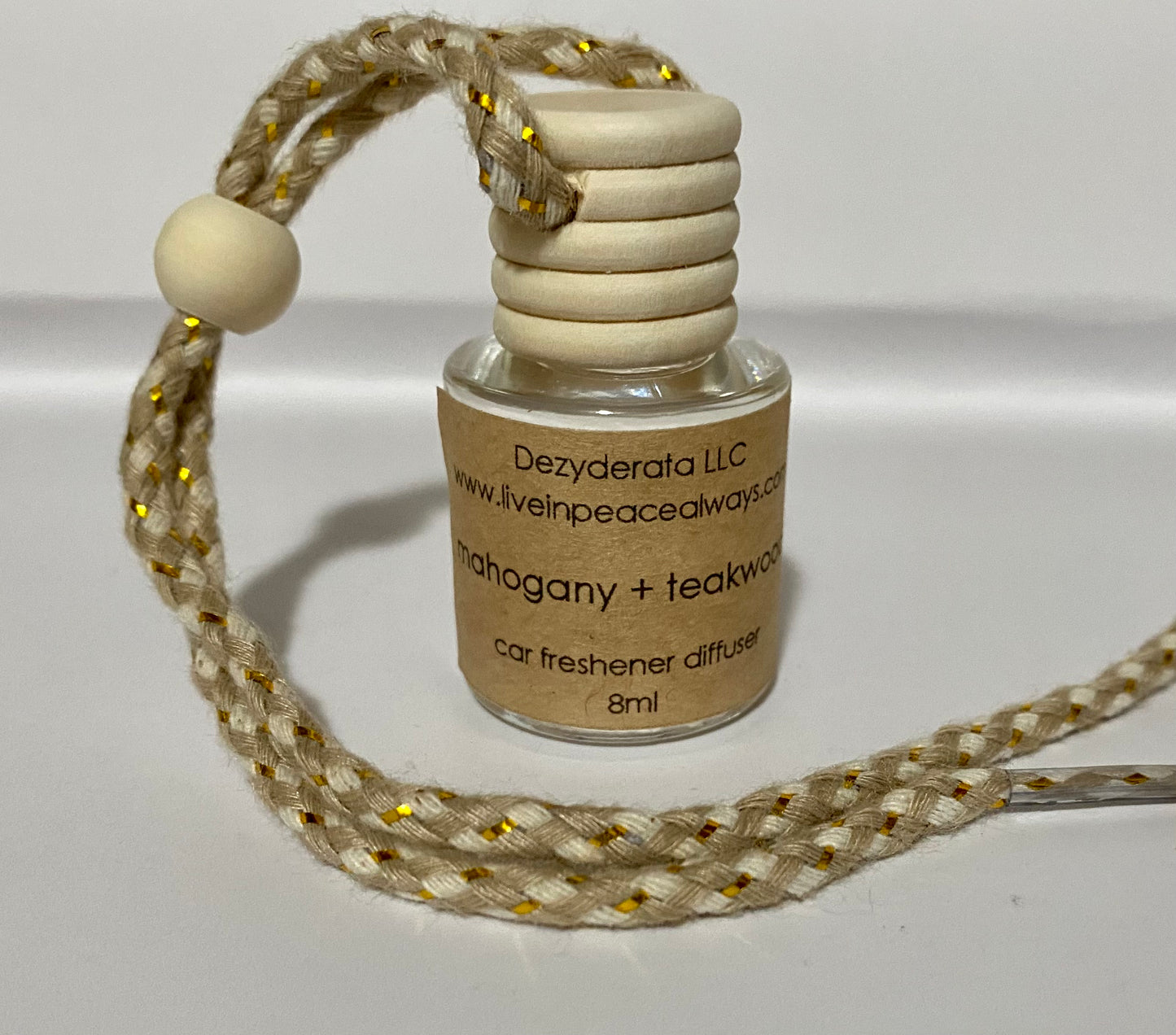 Car Freshener, Hanging Car Diffuser, Assorted Scents - 8ml