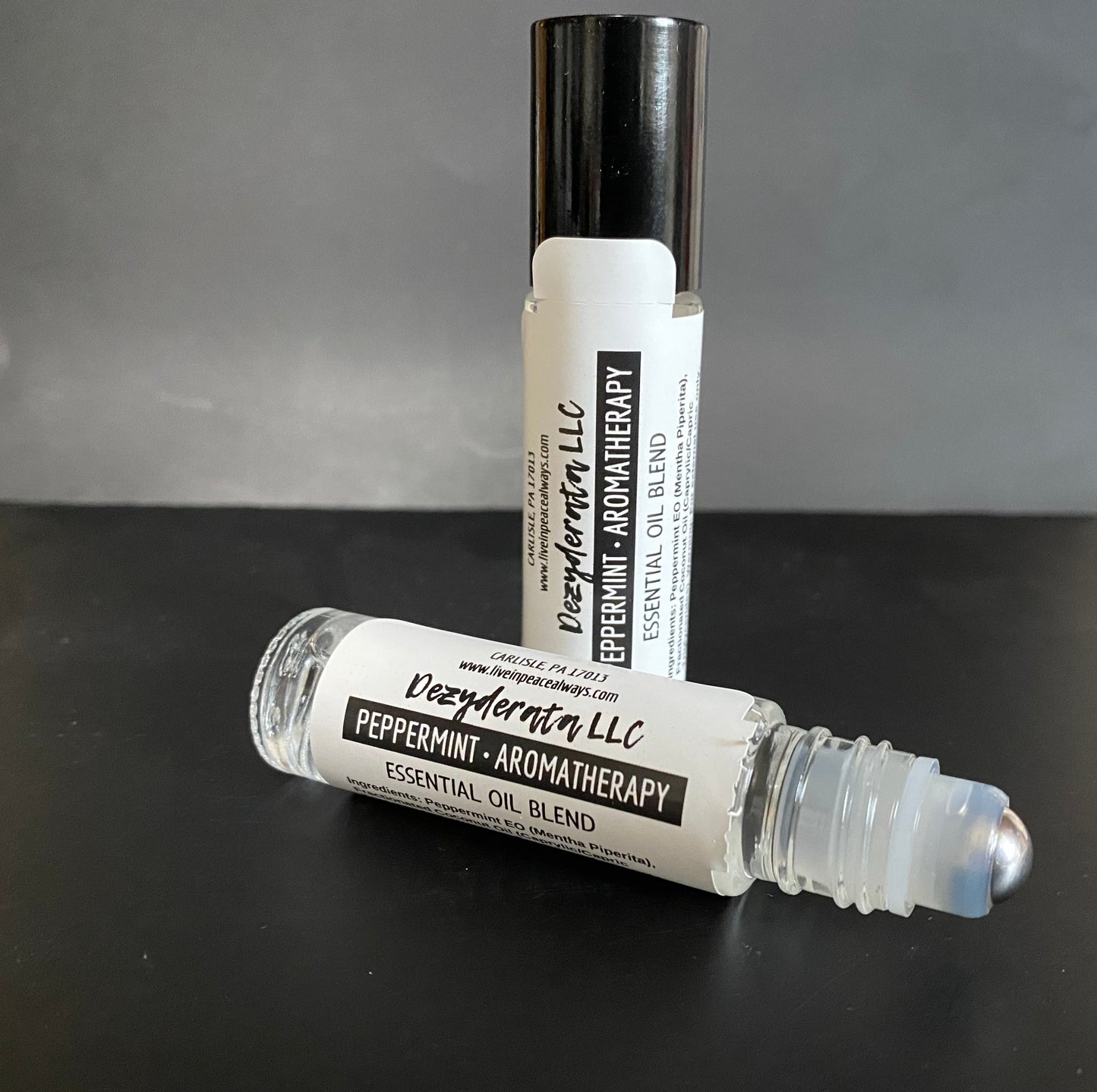 Aromaterapia, Roll-On de aceites esenciales, surtidos, 0.33 fl oz