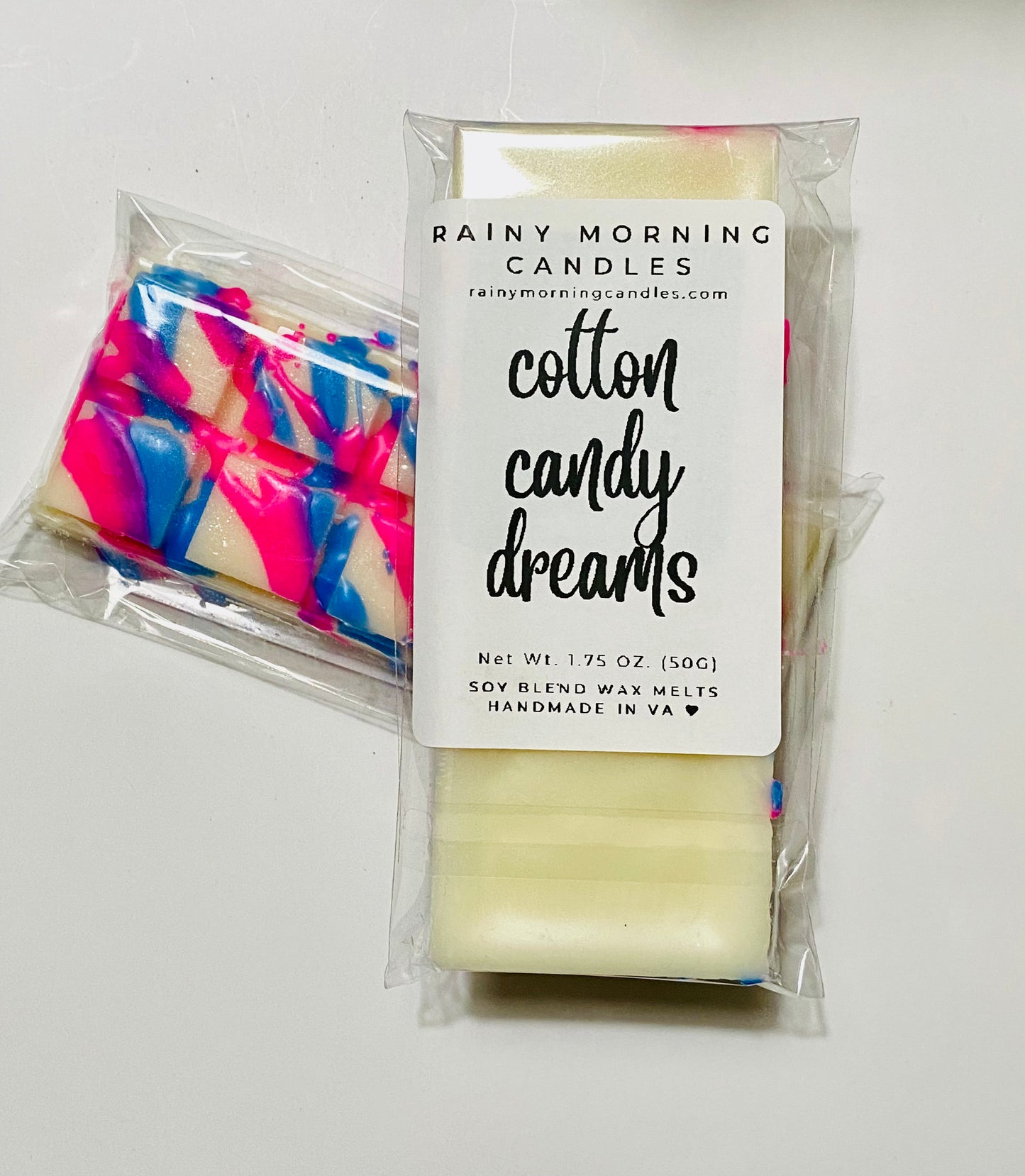 Cera derretida, velas de mañana lluviosa, barra de cera de soja para derretir, aromas variados, 1.75 oz