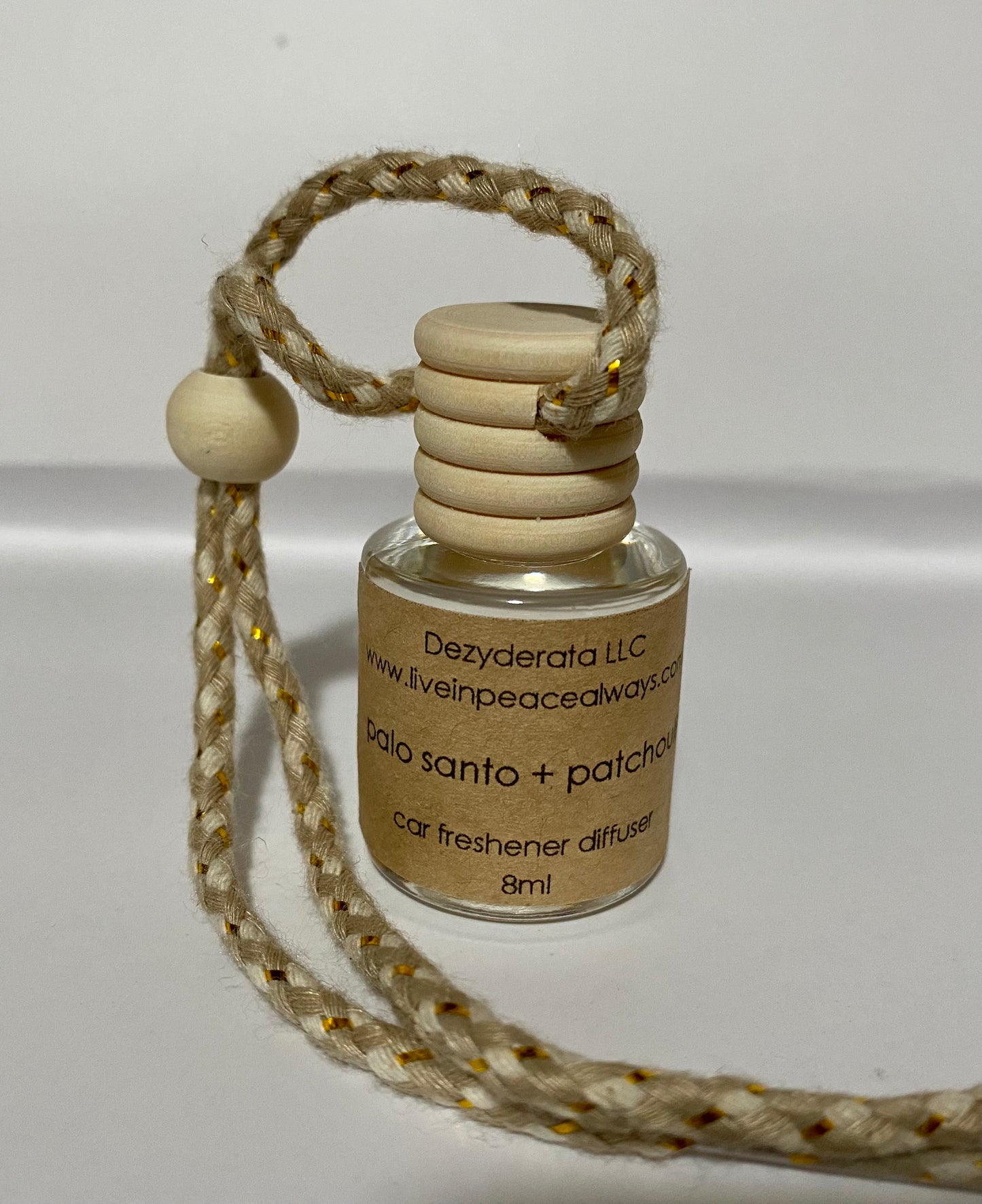 Car Freshener, Hanging Car Diffuser, Assorted Scents - 8ml
