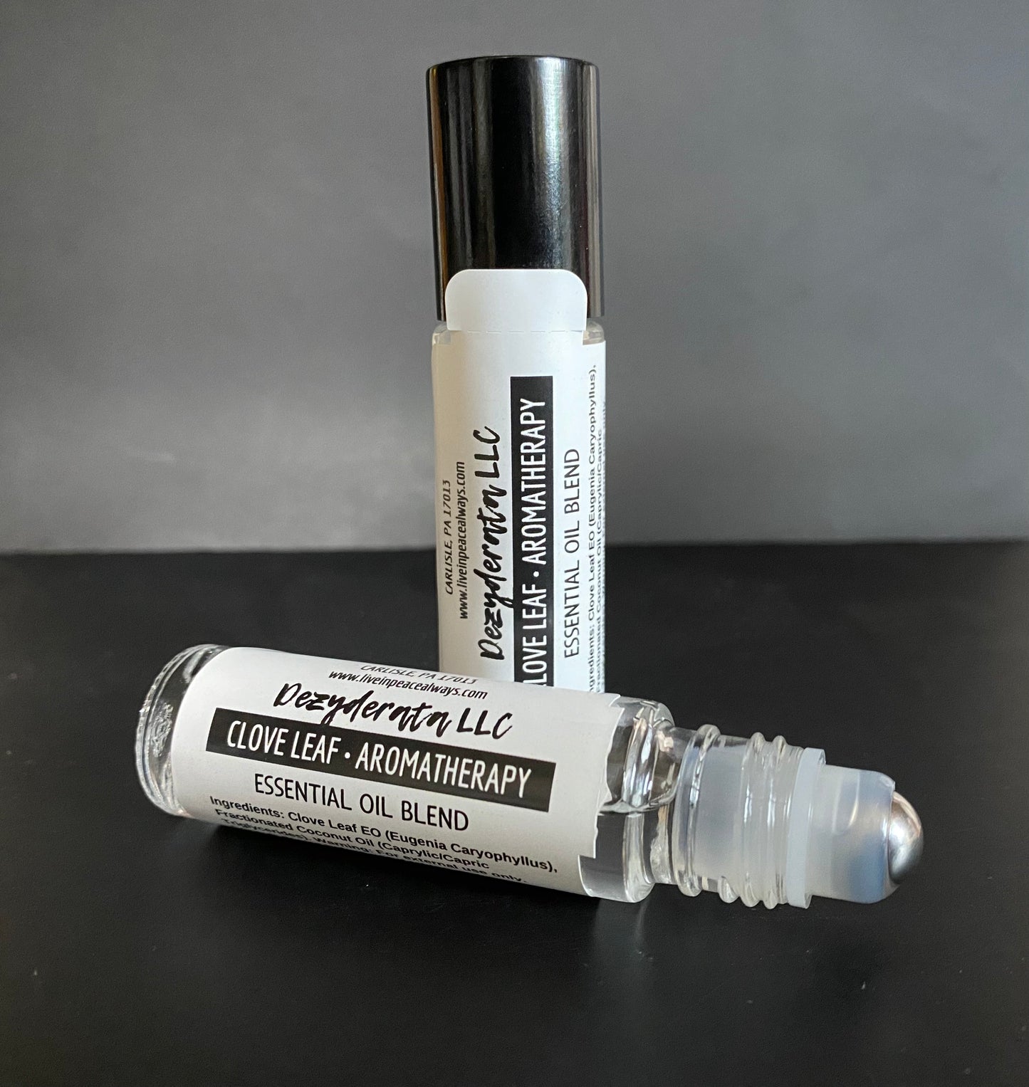 Aromaterapia, Roll-On de aceites esenciales, surtidos, 0.33 fl oz