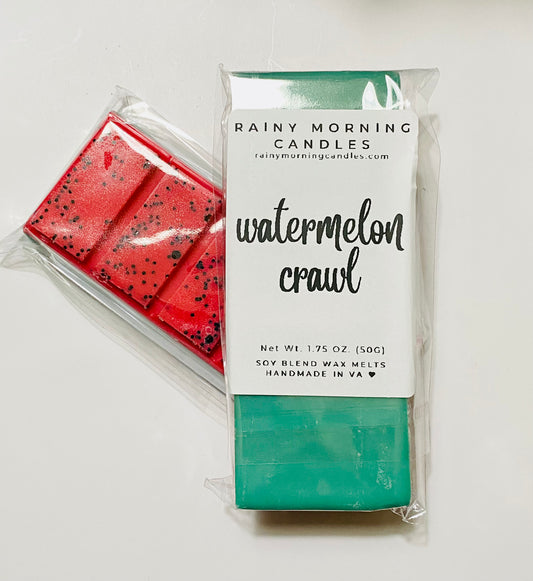 Wax Melts, Rainy Morning Candles Soy Wax Melt Snap Bar, Assorted Scents - 1.75oz