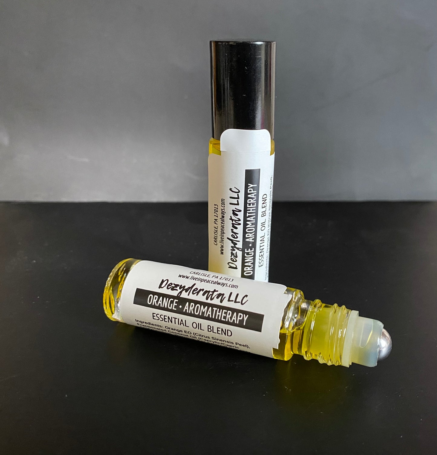 Aromaterapia, Roll-On de aceites esenciales, surtidos, 0.33 fl oz