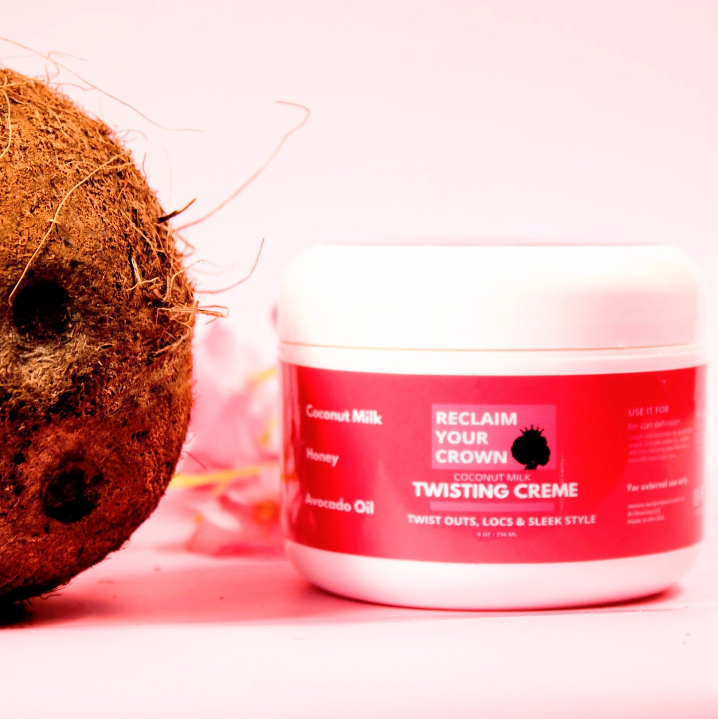 Twist N' Braid Out Bundle | Coconut Curl Cream | Curly Haircare Product Set