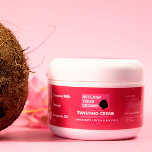 Coconut Milk Twisting Crème | Coconut Curl Cream | Natural Haircare